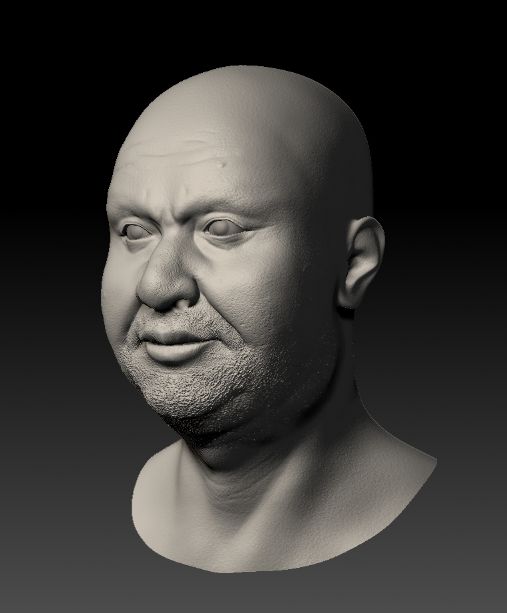 zbrush人像练习